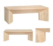 Crestview Collection Sydney Natural Mango Wood Coffee Table
