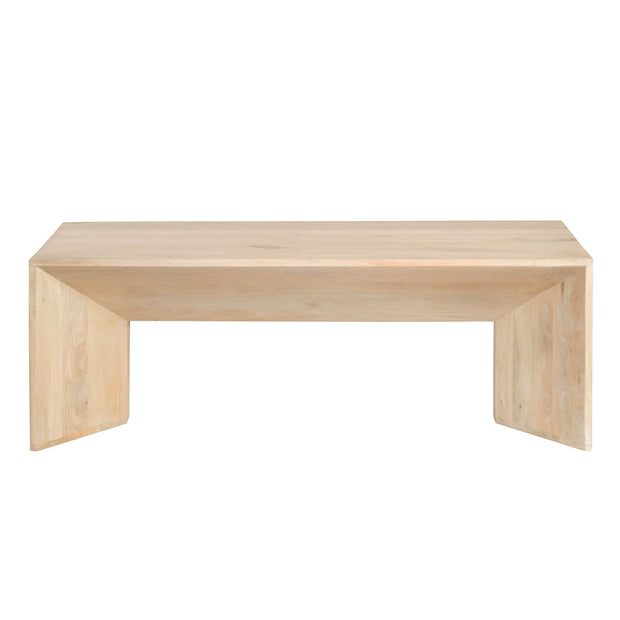 Crestview Collection Sydney Natural Mango Wood Coffee Table
