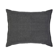 Pom Pom at Home Montauk Charcoal Linen Big Pillow with Insert  ~ 28 x 36