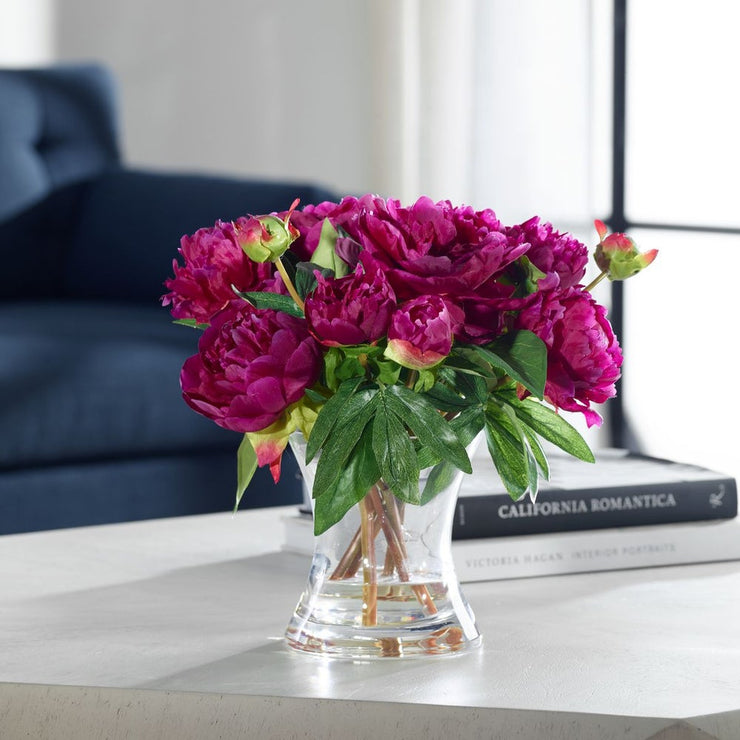 Uttermost Prima Peony Bouquet Botanicals