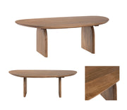 Crestview Collection Ashland Mid Century Modern Coffee Table