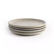 Four Hands Nelo Set of 4 Salad Plates ~ Cream Matte Ceramic