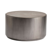 Crestview Collection Trenton Modern Grey Round Coffee Table