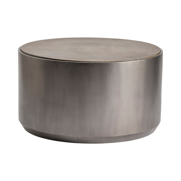 Crestview Collection Trenton Modern Grey Round Coffee Table