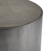 Crestview Collection Trenton Modern Grey Round Coffee Table