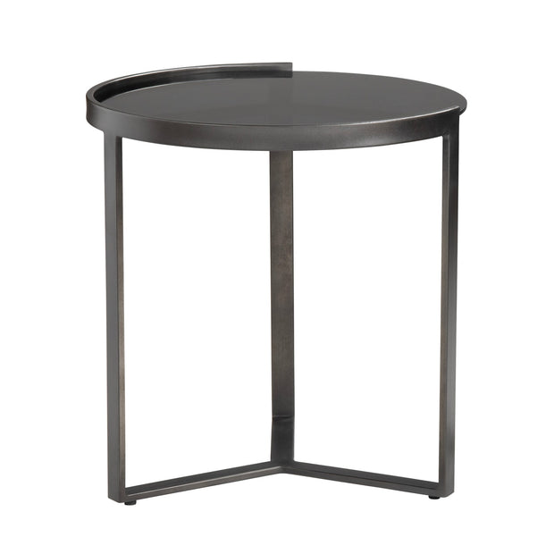 Crestview Collection Nova Modern Black End Table