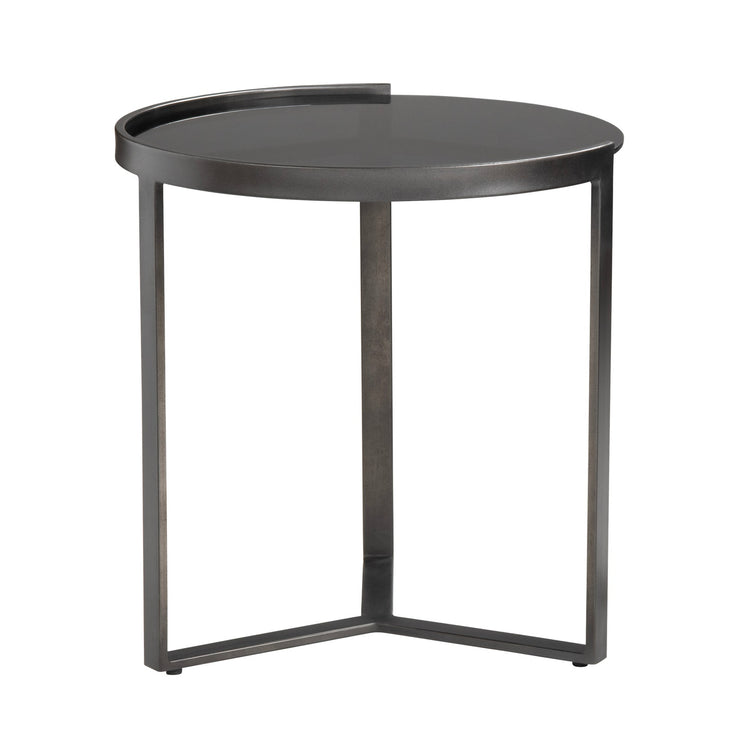 Crestview Collection Nova Modern Black End Table