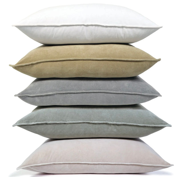 Pom Pom at Home Bianca Blush Velvet Big Pillow with Insert  ~ 28 x 36