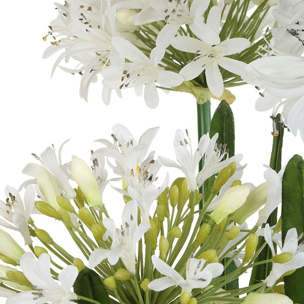 Uttermost Purity Agapanthus Centerpiece Botanicals