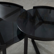 Crestview Collection Nova Modern Black End Table