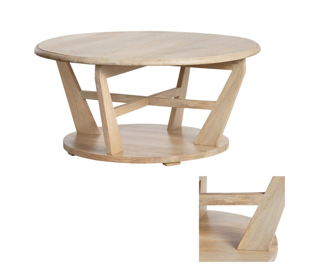 Crestview Collection Roswell Modern Organic Coffee Table