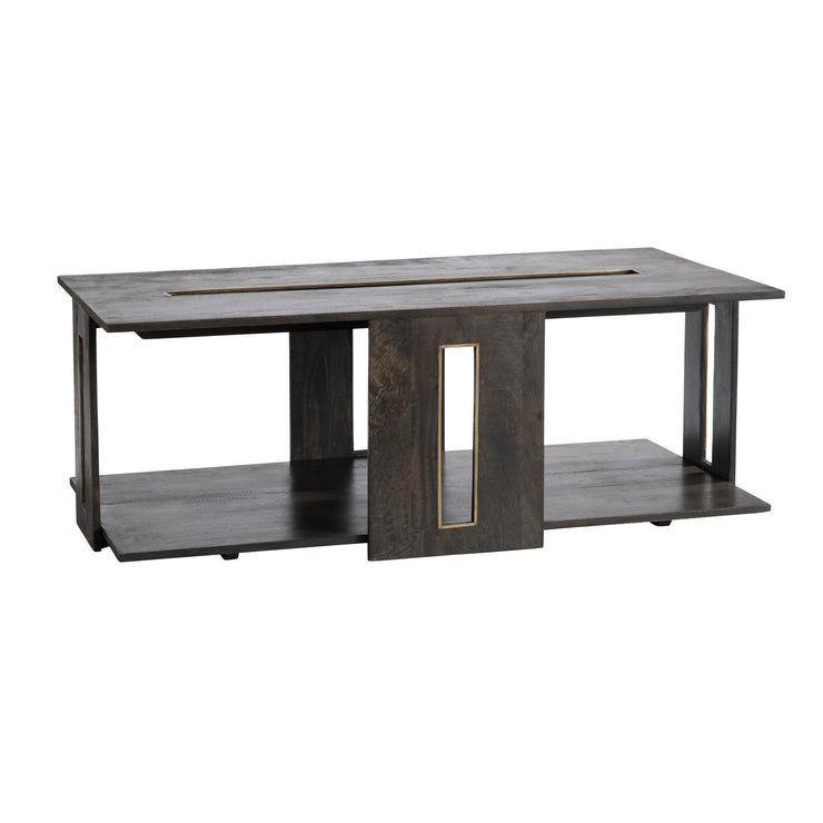 Crestview Collection Belle Meade Rectangle Coffee Table