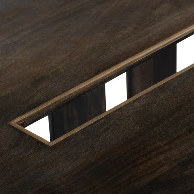Crestview Collection Belle Meade Rectangle Coffee Table