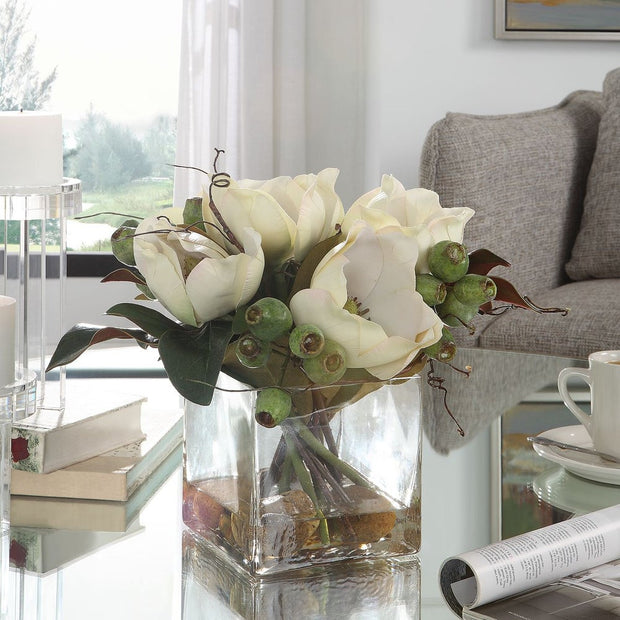 Uttermost Dobbins Magnolia Bouquet Botanicals