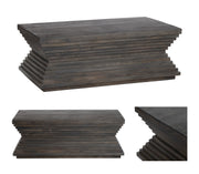 Crestview Collection Highland Park Brown Mango Wood Coffee Table
