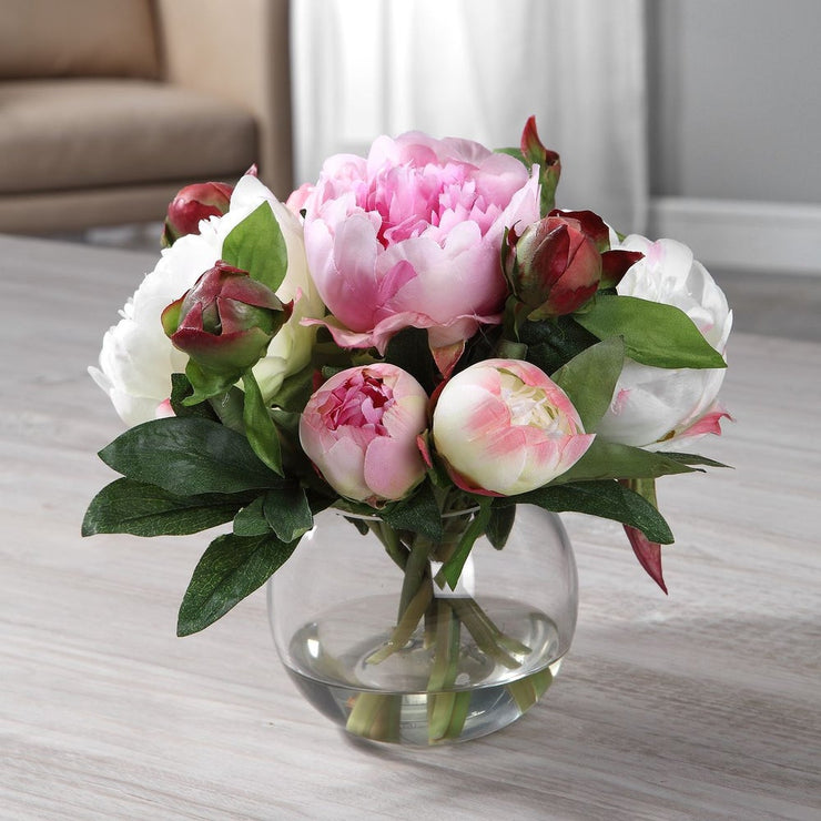 Uttermost Blaire Peony Bouquet Botanicals