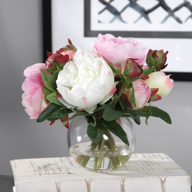 Uttermost Blaire Peony Bouquet Botanicals
