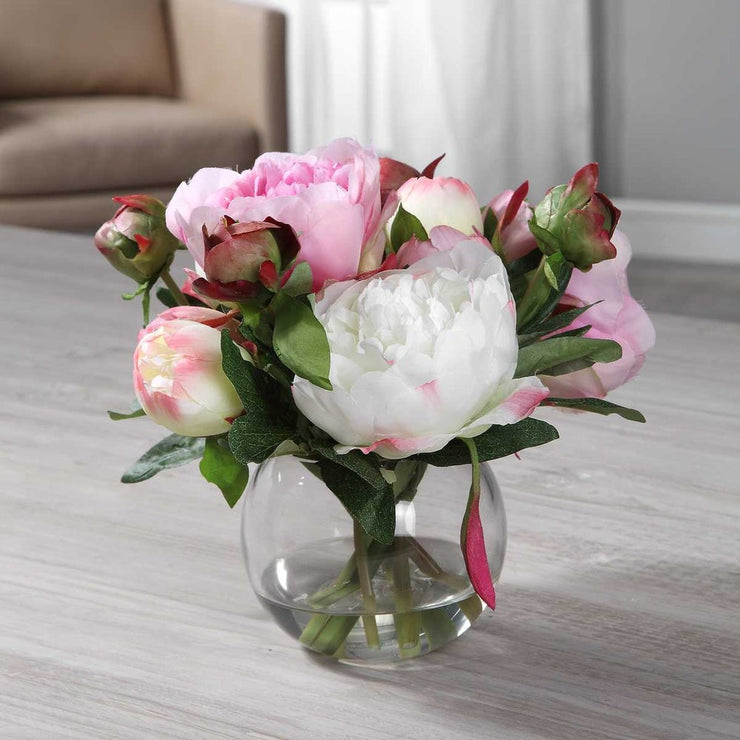 Uttermost Blaire Peony Bouquet Botanicals