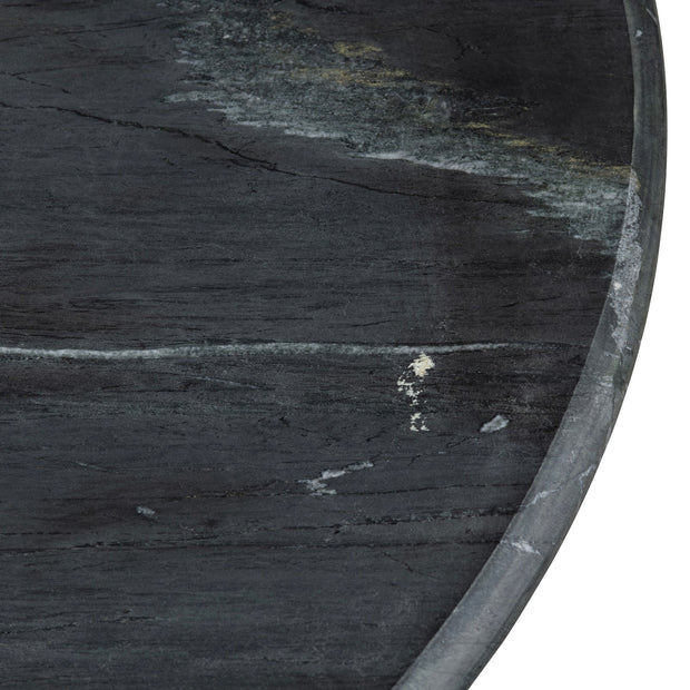 Crestview Collection Noir Black Marble Coffee Table