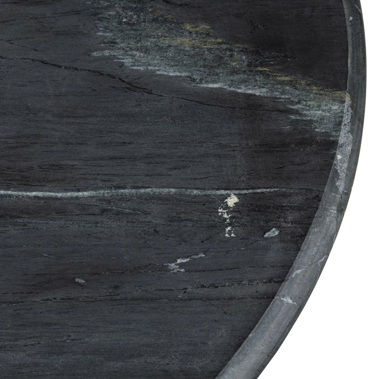 Crestview Collection Noir Black Marble Coffee Table