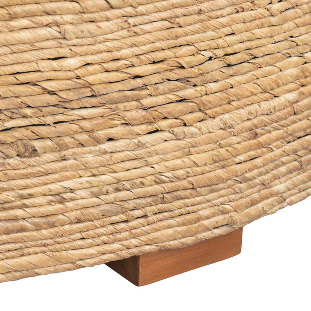 Crestview Collection Costa Rica Banana Rope Round Coffee Table
