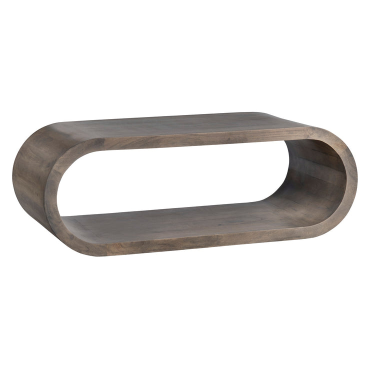 Crestview Collection Infinity Modern Rounded Coffee Table