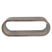 Crestview Collection Infinity Modern Rounded Coffee Table