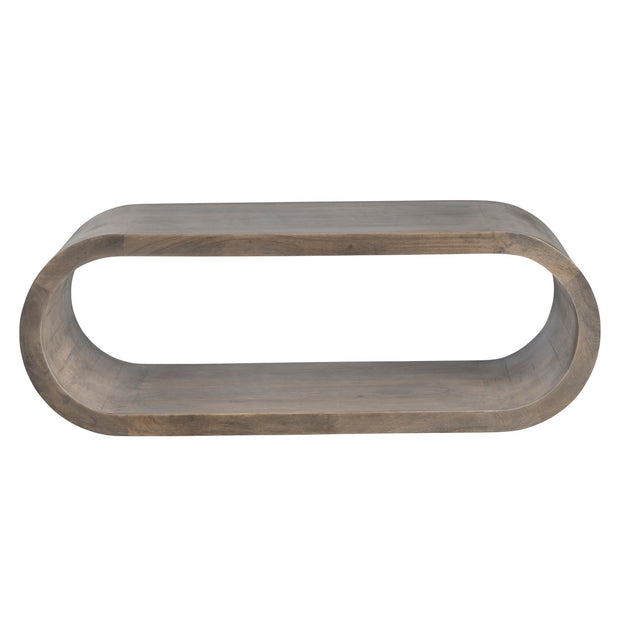Crestview Collection Infinity Modern Rounded Coffee Table