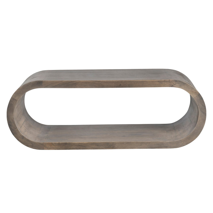 Crestview Collection Infinity Modern Rounded Coffee Table