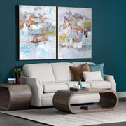 Crestview Collection Infinity Modern Rounded Coffee Table