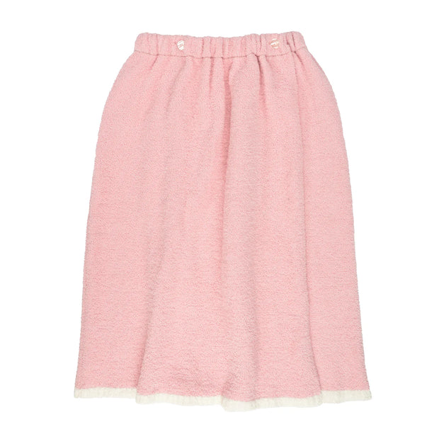 Kashwere Ultra Soft Spa Wrap Available In Crème With Malt, Pink With Crème & White