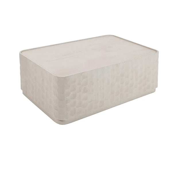 Crestview Collection Gibson White Coffee Table