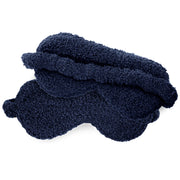 Kashwere Ultra Plush Eye Masks Available In Creme, Linen, Wheat, Soapstone, Stone, Walnut, Midnight Grey, Black, Navy, Vintage Blue, Maliblu, Ice Blue, Iris, Pink and Blossom
