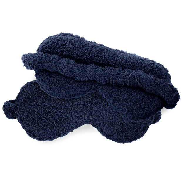 Kashwere Ultra Soft Navy Plush Sleep Eye Mask
