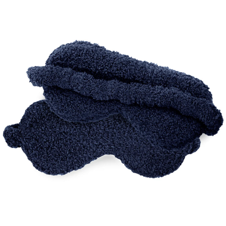 Kashwere Ultra Soft Navy Plush Sleep Eye Mask