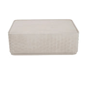 Crestview Collection Gibson White Coffee Table