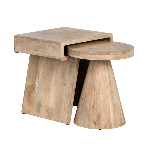 Crestview Collection Keppler Modern Organic Nesting Tables