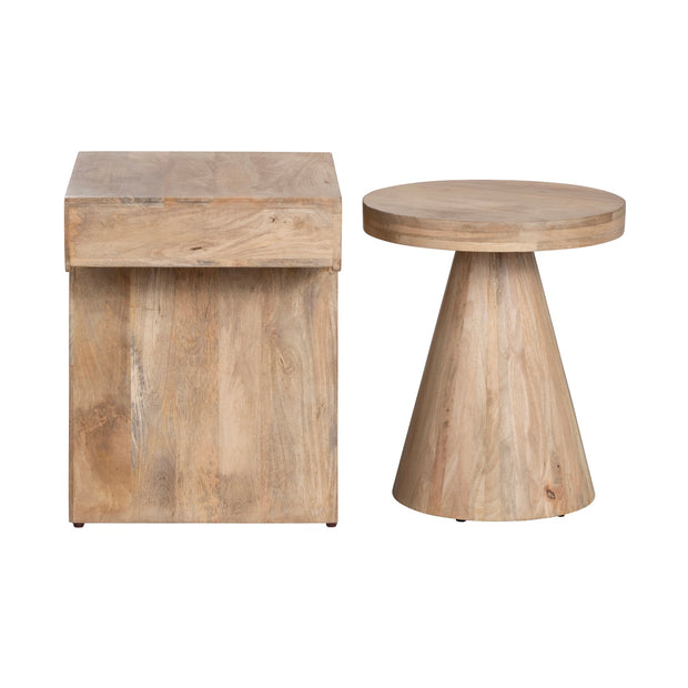 Crestview Collection Keppler Modern Organic Nesting Tables