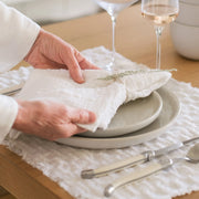 Pom Pom at Home Wren Ivory Set of 4 Placemats ~ 13 x 19