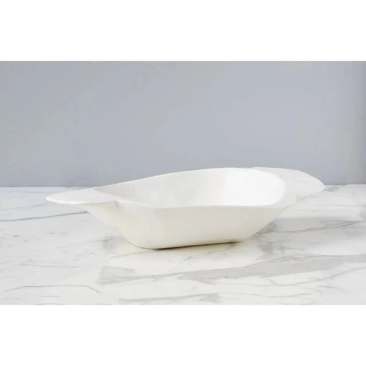 etúHOME Mod White Dough Bowl ~ Small ~ LAST CHANCE SALE ~ LIMITED QUANTITY