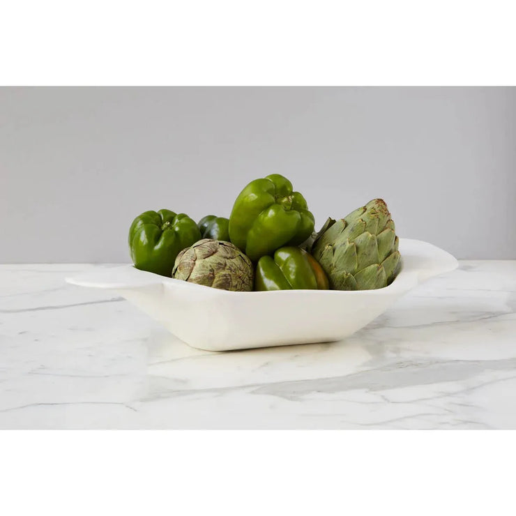 etúHOME Mod White Dough Bowl ~ Small ~ LAST CHANCE SALE ~ LIMITED QUANTITY