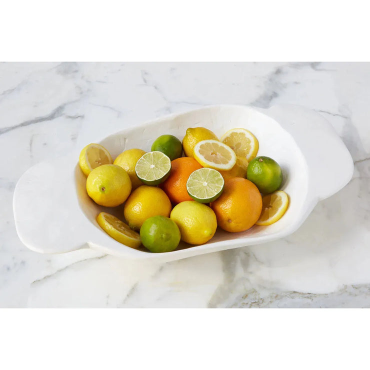 etúHOME Mod White Dough Bowl ~ Small ~ LAST CHANCE SALE ~ LIMITED QUANTITY