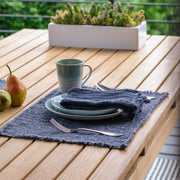 Pom Pom at Home Oakville Set of 4 Placemats ~ Available in 7 Colors ~ 13 x 19