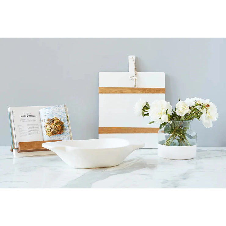 etúHOME Mod White Dough Bowl ~ Small ~ LAST CHANCE SALE ~ LIMITED QUANTITY