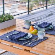 Pom Pom at Home Oakville Set of 4 Placemats ~ Available in 7 Colors ~ 13 x 19