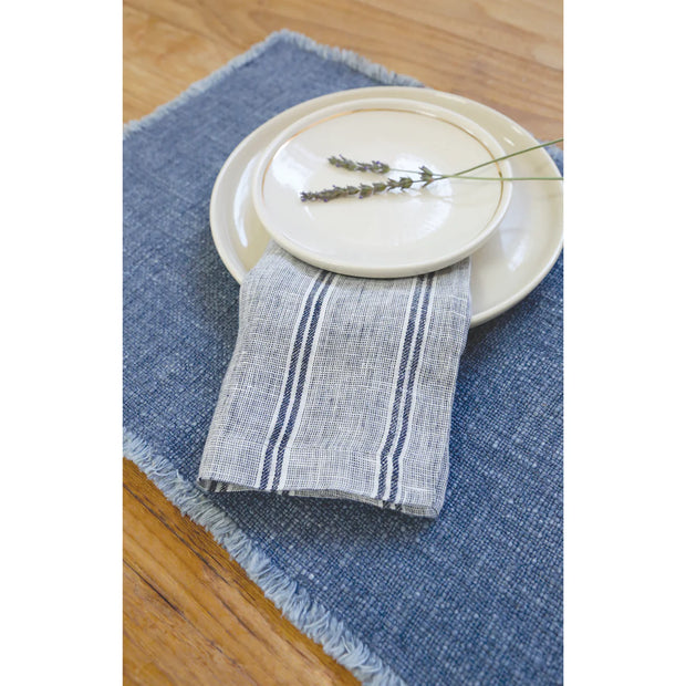 Pom Pom at Home Oakville Set of 4 Placemats ~ Available in 7 Colors ~ 13 x 19