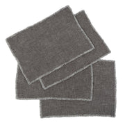 Pom Pom at Home Oakville Set of 4 Placemats ~ Available in 7 Colors ~ 13 x 19