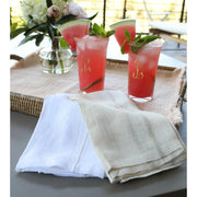 Pom Pom at Home Oakville Set of 4 Placemats ~ Available in 7 Colors ~ 13 x 19