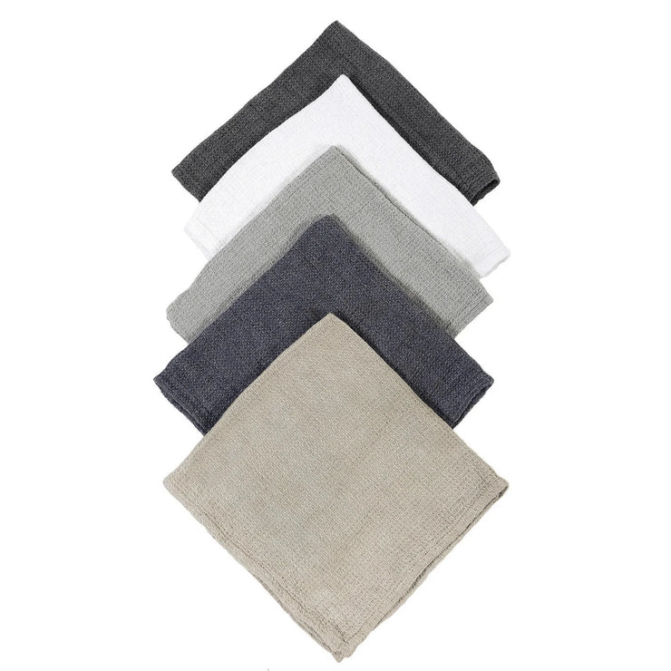 Pom Pom at Home Willows Set of 4 Waffle Weave Linen Napkins ~ Available in 5 Colors