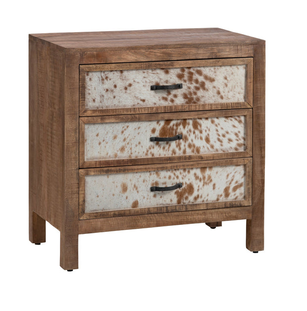 Crestview Collection Ft. Worth Cowhide Chest